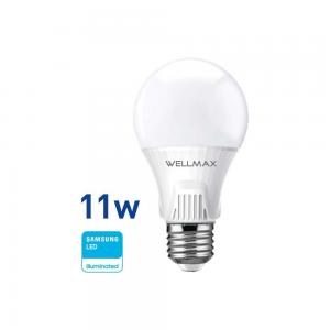 LAMPARA LED WELLMAX TRADICIONAL 11 WATT 220 VOLT FRIA