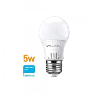 LAMPARA LED WELLMAX TRADICIONAL 5 WATT 220 VOLT CALIDA