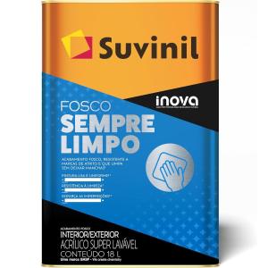 LATEX SUVINIL INOVA MATE LIMPIEZA TOTAL PREMIUM 18 LT.