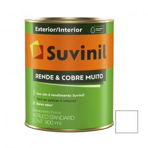 LATEX SUVINIL RINDE Y CUBRE MUCHO INT. EXT. 0.9 LT. BLANCO