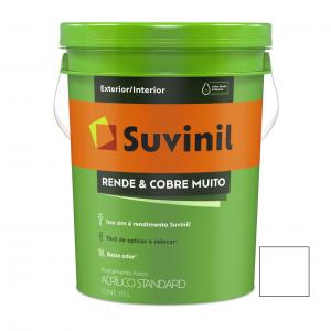 LATEX SUVINIL RINDE Y CUBRE MUCHO INT. EXT. 18 LT. BLANCO