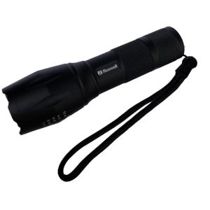 LINTERNA 1 LED ALUMINIO 10 WATT RECARGABLE - CON ZOOM