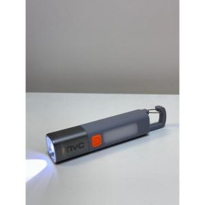 LINTERNA BOLSILLO LED RECARGABLE ZOOM Y TUBO CON GANCHO