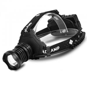 LINTERNA MINERO RECARGABLE LED 20 WATT HASTA 500 MT.
