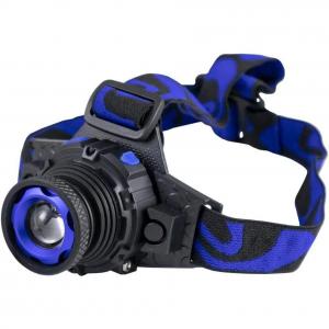 LINTERNA MINERO RECARGABLE LED 10 WATT HASTA 90 MT.