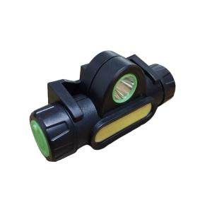 LINTERNA MINERO RECARGABLE LED XPE 3 WATT DOBLE LAMPARA