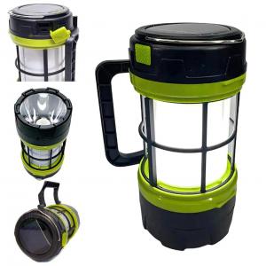 LINTERNA TIPO FAROL CAMPING SOLAR CON CARGADOR USB