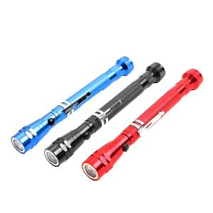 LINTERNA WOKIN TELESCOPICA FLEXIBLE 3 LED CON IMAN