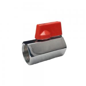 LLAVE PASO ESFERICA MINI HEMBRA HEMBRA
