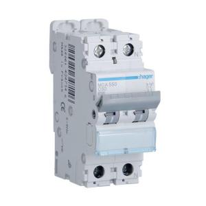 LLAVE TQ BIPOLAR HAGER 50 AMP.