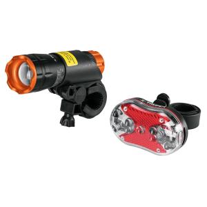 LUZ BICICLETA TRUPER LED A PILAS DELANTERA Y TRASERA