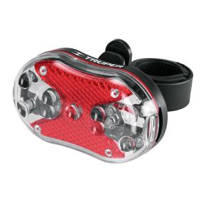 LUZ BICICLETA TRUPER LED A PILAS TRASERA LIBI-9T
