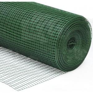 MALLA ELECTROSOLDADA 13 X 13 X 1 MM. X 1.00 MT. VERDE