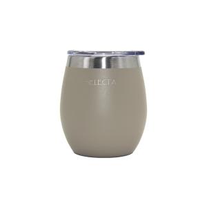 MATE ACERO INOXIDABLE Y TAPA SELECTA AQUA 240 ML. ARENA