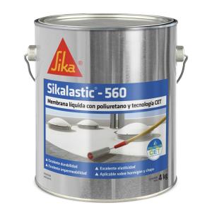 MEMBRANA LIQUIDA SIKALASTIC 560 POLIURETANICA  X 4 KG.
