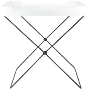 MESA AUXILIAR RECTANGULAR TIPO BANDEJA 55 X 40 - 42 CM. ALTO