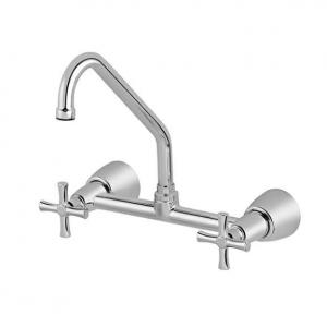 MEZCLADORA COCINA DOCOL PARED PICO ALTO - PERTUTTI