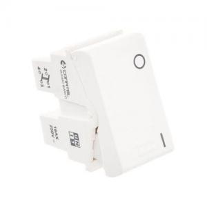 MODULO CONATEL AVE LLAVE UNIPOLAR CON LUZ