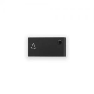 MODULO CONATEL DUOMO LLAVE PULSADOR TIMBRE NEGRO