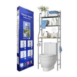 MUEBLE BAÑO ACERO FOSET ORGANIZADOR SOBRE INODORO MOCHILA
