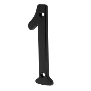 NUMERO PUERTA HERMEX BRONCE NEGRO 100 MM. - Nº 1