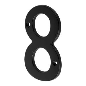 NUMERO PUERTA HERMEX BRONCE NEGRO 100 MM. - Nº 8