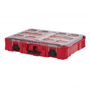 CAJA ORGANIZADORA MILWAUKEE PACKOUT PERFIL ALTO DOBLE