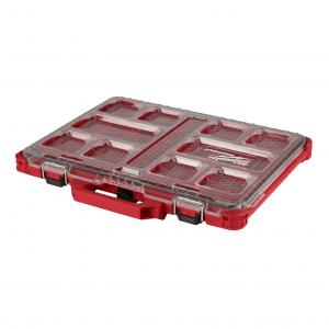 CAJA ORGANIZADORA MILWAUKEE PACKOUT PERFIL BAJO DOBLE
