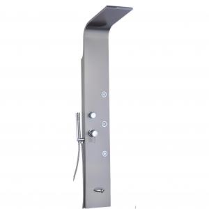 PANEL DUCHA ACERO INOXIDABLE 3 TOBERAS 4 FUNCIONES