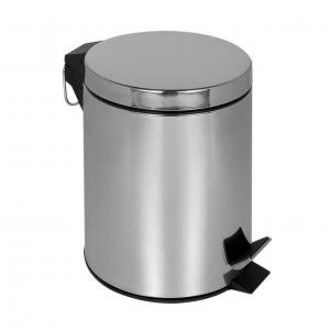 PAPELERA ACERO INOXIDABLE 12 LT.
