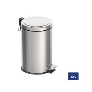 PAPELERA ACERO INOXIDABLE TRAMONTINA 12 LT.