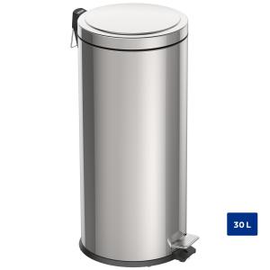PAPELERA ACERO INOXIDABLE TRAMONTINA 30 LT.
