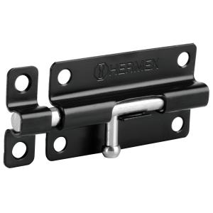 PASADOR HERMEX ACERO NEGRO BASIC 102 MM. PAS-46