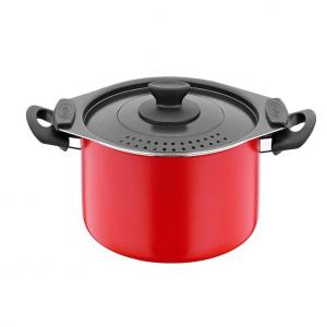 PASTERA ALUMINIO Y TEFLON PAPILLA 20 CM. Ø CON TAPA
