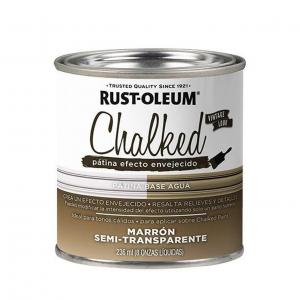 PATINA RUST-OLEUM 1/4 LT. MARRON SEMI TRANSPARENTE