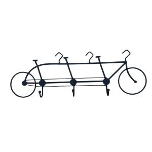 PERCHERO 3 GANCHOS BICICLETA HIERRO 43.5 CM.