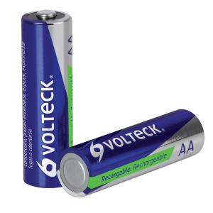PILA VOLTECk AA RECARGABLE 2500 MAH X 2 UNIDADES