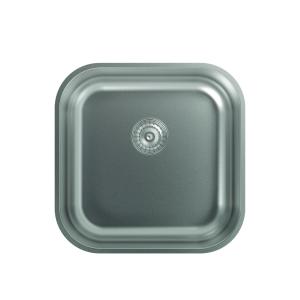 PILETA ACERO INOX. EDESA BAJO MESADA 0.7 MM. 40X40X20 CM.