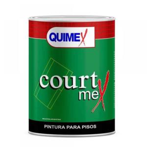 PINTURA PISO QUIMEX ROJO PASION X 1 LT.