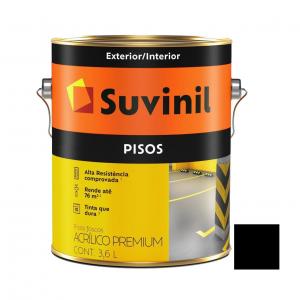 PINTURA PISO SUVINIL NEGRO X 3.6 LT. PREMIUM