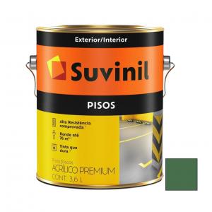 PINTURA PISO SUVINIL VERDE X 3.6 LT. PREMIUM