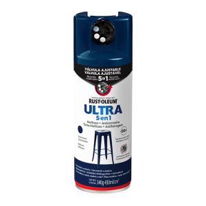 PINTURA SPRAY RUST-OLEUM ULTRA 5 EN 1 AZUL MARINO