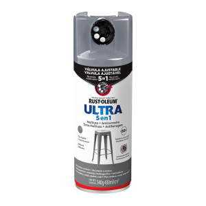 PINTURA SPRAY RUST-OLEUM ULTRA 5 EN 1 GRIS NIEBLA