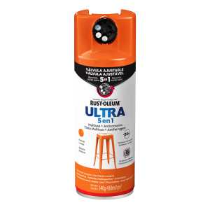 PINTURA SPRAY RUST-OLEUM ULTRA 5 EN 1 NARANJA