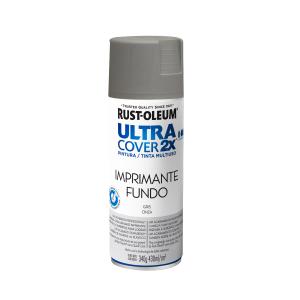PINTURA SPRAY RUST-OLEUM ULTRA COVER 2X FONDO MULTIUSO GRIS
