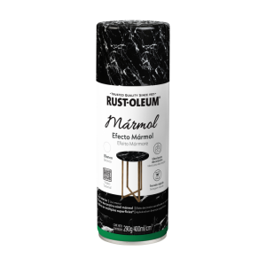 PINTURA SPRAY RUST-OLEUM 290 GR. EFECTO MARMOL NEGRO