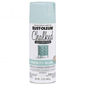 PINTURA SPRAY RUST-OLEUM 340 GR. CHALK - AZUL SERENO