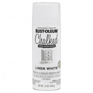 PINTURA SPRAY RUST-OLEUM 340 GR. CHALK - BLANCO LINO