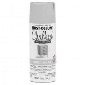 PINTURA SPRAY RUST-OLEUM 340 GR. CHALK - GRIS ENVEJECIDO