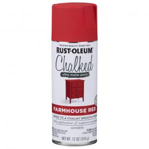 PINTURA SPRAY RUST-OLEUM 340 GR. CHALK - ROJO CAMPESTRE